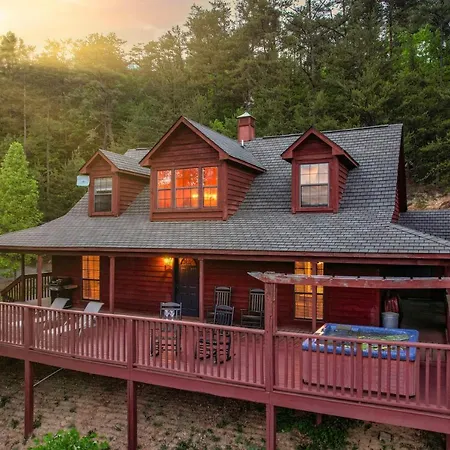 Private Mountain Cabin, Hot Tub Escape In The Smokies, With The View